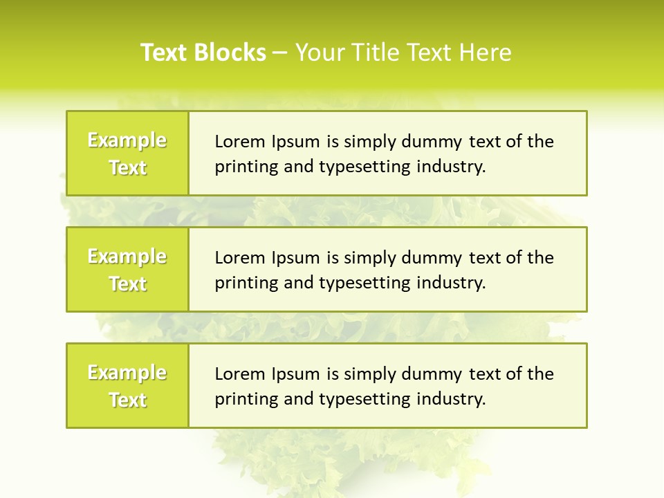 Snack Calorie Raw PowerPoint Template