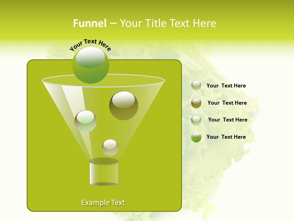 Snack Calorie Raw PowerPoint Template