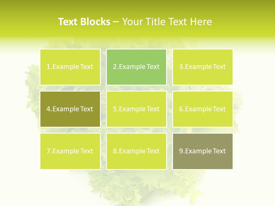 Snack Calorie Raw PowerPoint Template