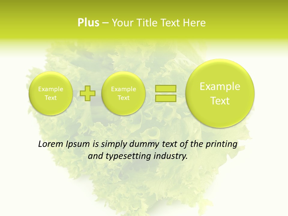 Snack Calorie Raw PowerPoint Template