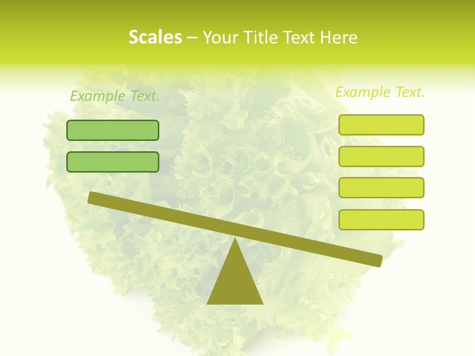 Snack Calorie Raw PowerPoint Template