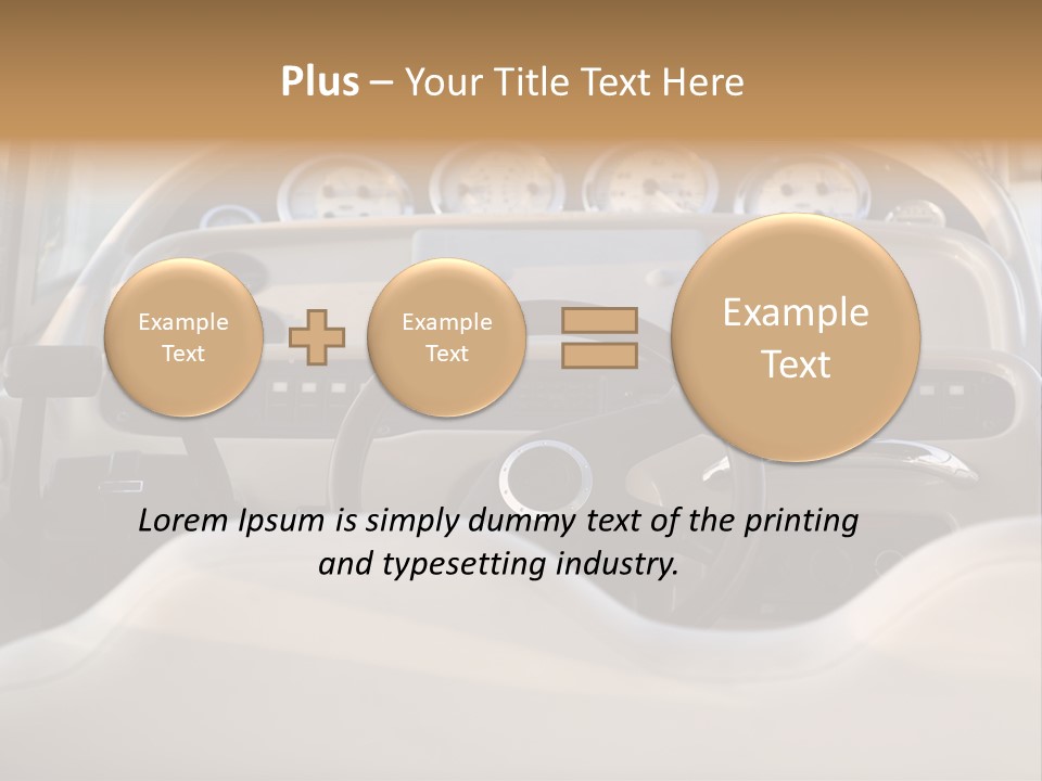 Exclusive Panel Boat PowerPoint Template