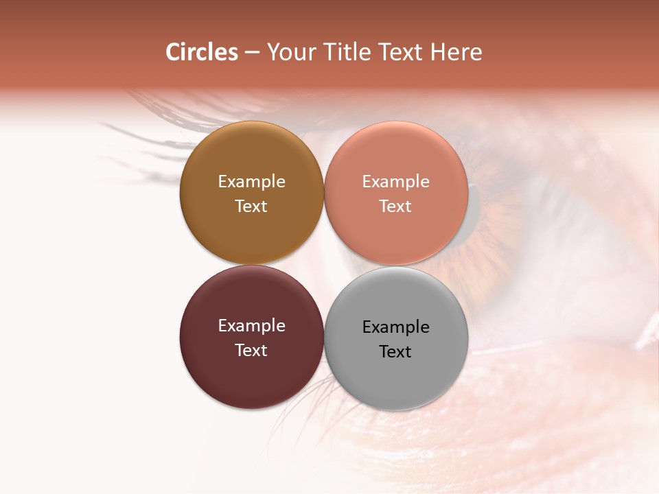 Young Skin Eyeliner PowerPoint Template