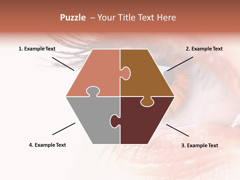 Young Skin Eyeliner PowerPoint Template