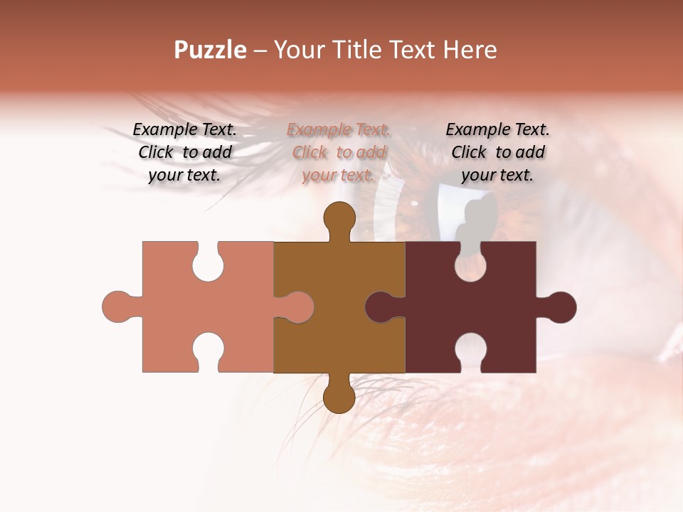 Young Skin Eyeliner PowerPoint Template