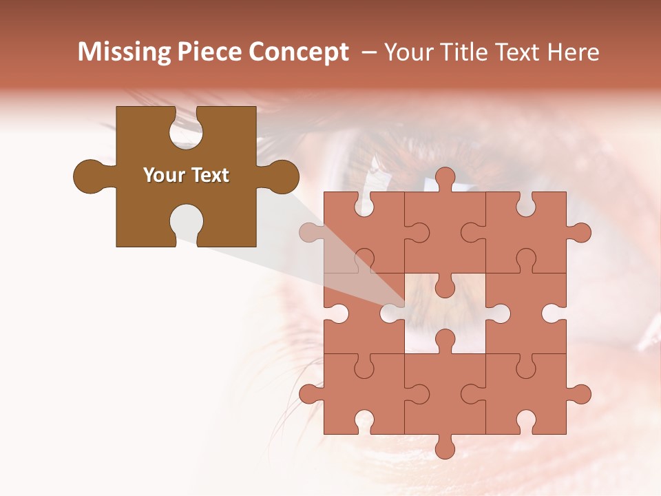 Young Skin Eyeliner PowerPoint Template