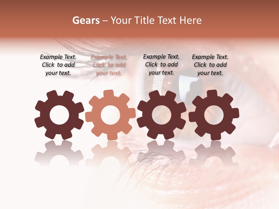 Young Skin Eyeliner PowerPoint Template