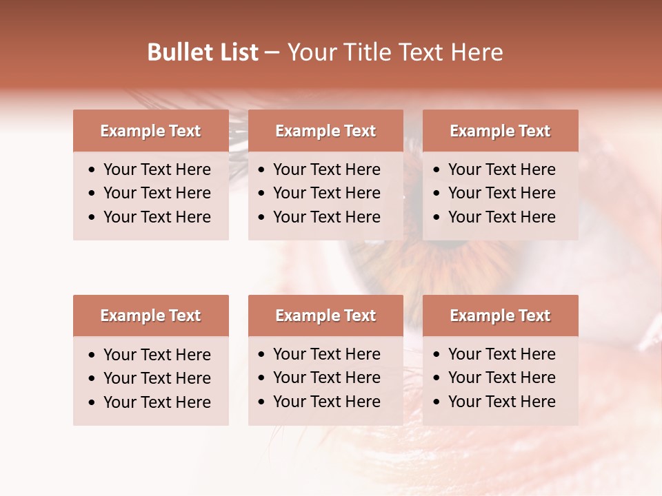 Young Skin Eyeliner PowerPoint Template