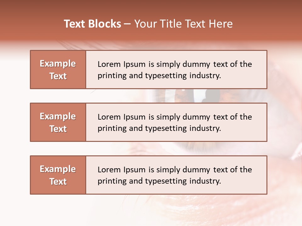 Young Skin Eyeliner PowerPoint Template