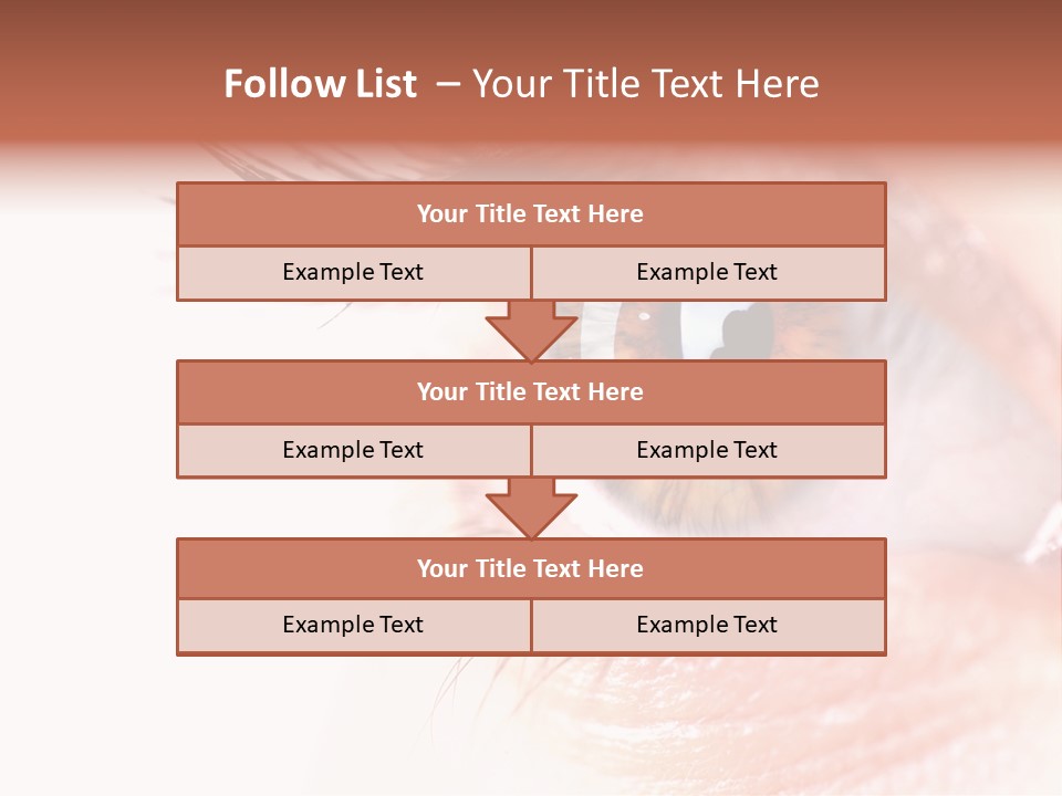 Young Skin Eyeliner PowerPoint Template