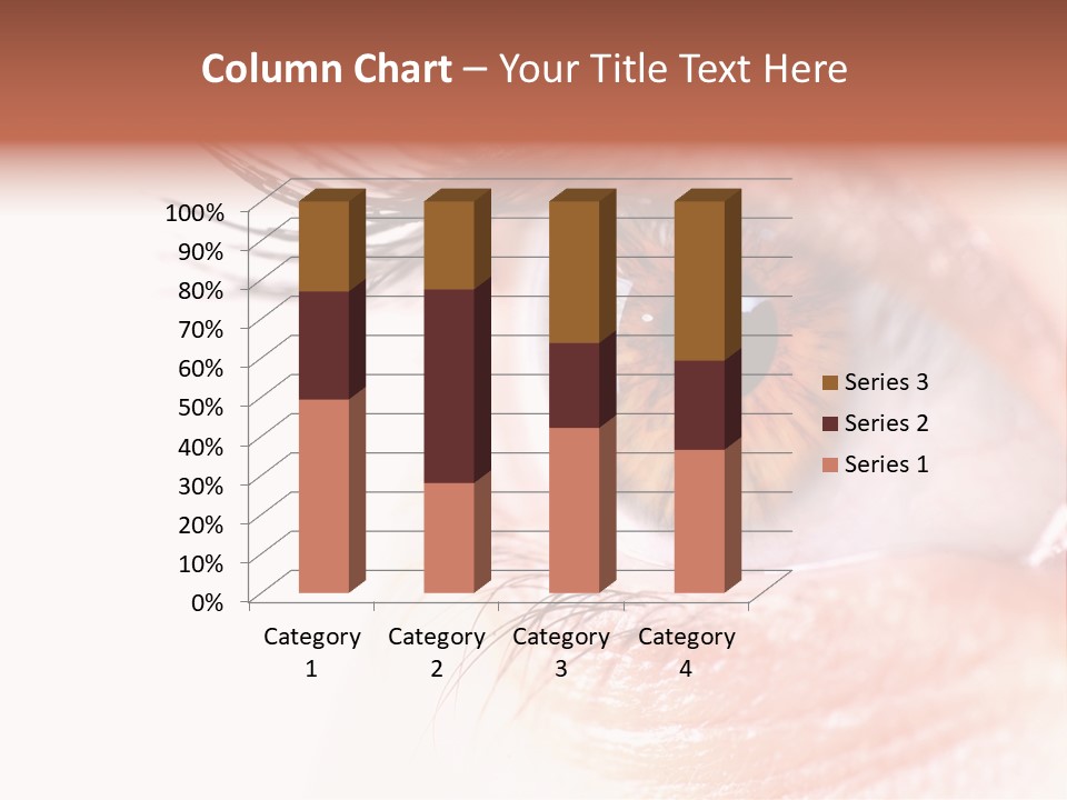 Young Skin Eyeliner PowerPoint Template