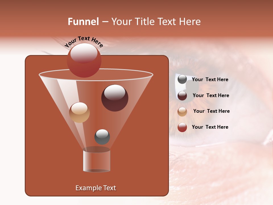 Young Skin Eyeliner PowerPoint Template