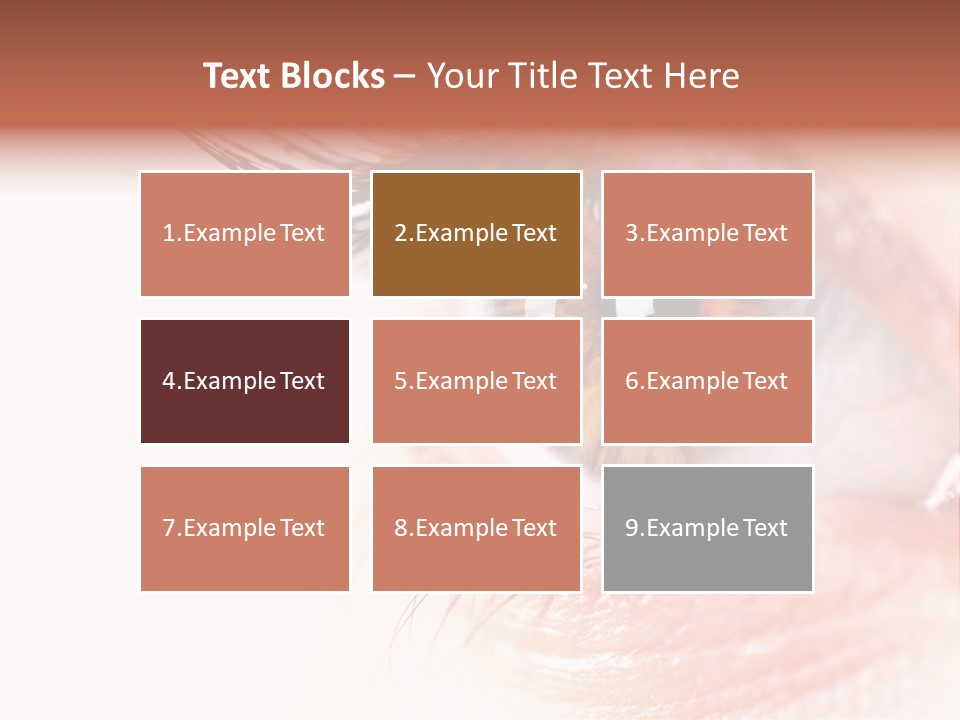 Young Skin Eyeliner PowerPoint Template