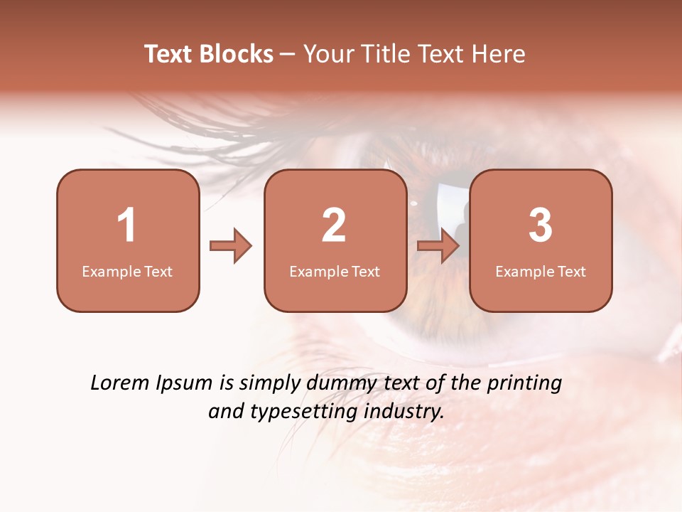 Young Skin Eyeliner PowerPoint Template