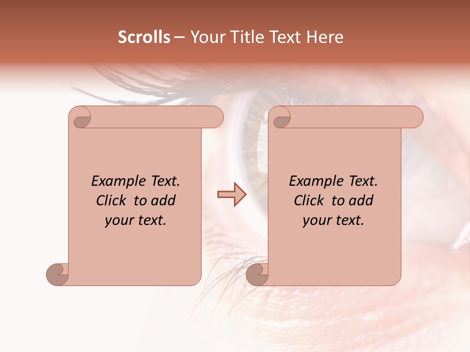Young Skin Eyeliner PowerPoint Template