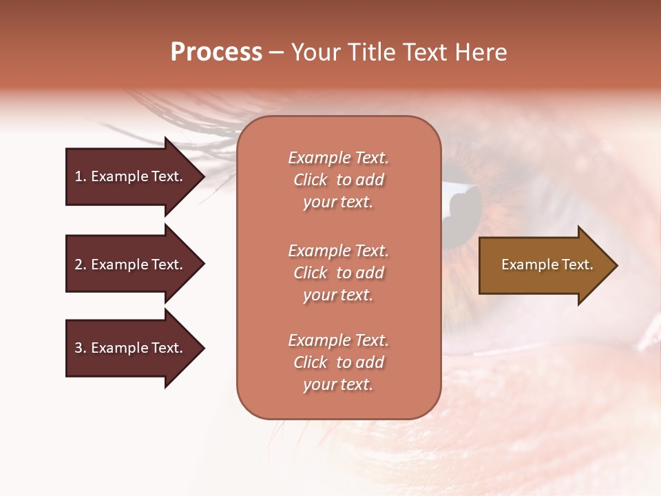 Young Skin Eyeliner PowerPoint Template