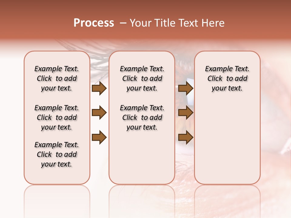 Young Skin Eyeliner PowerPoint Template
