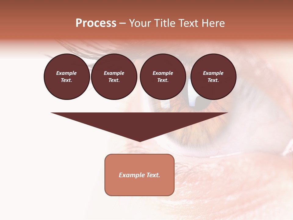 Young Skin Eyeliner PowerPoint Template