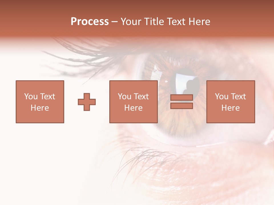 Young Skin Eyeliner PowerPoint Template