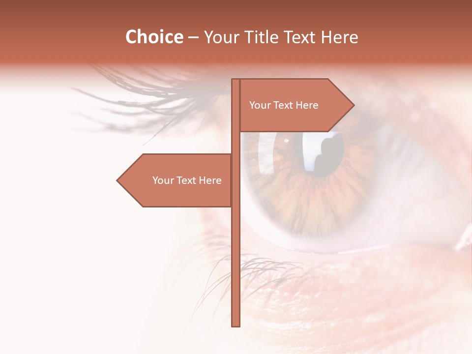 Young Skin Eyeliner PowerPoint Template