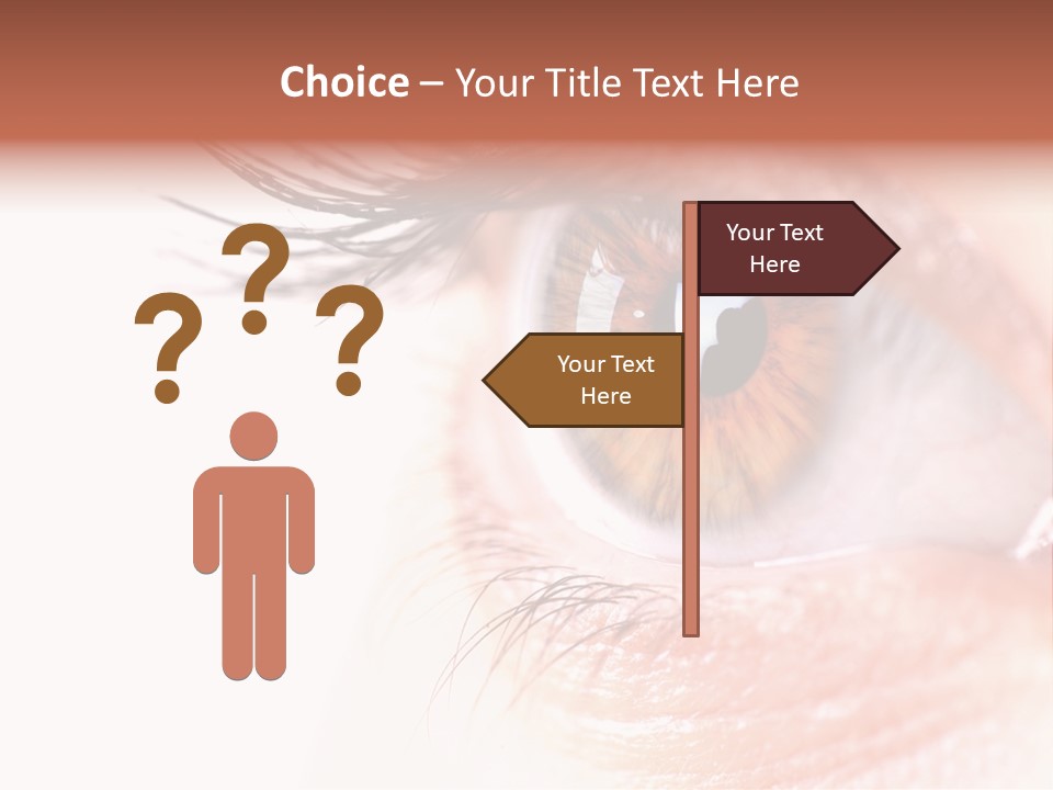 Young Skin Eyeliner PowerPoint Template