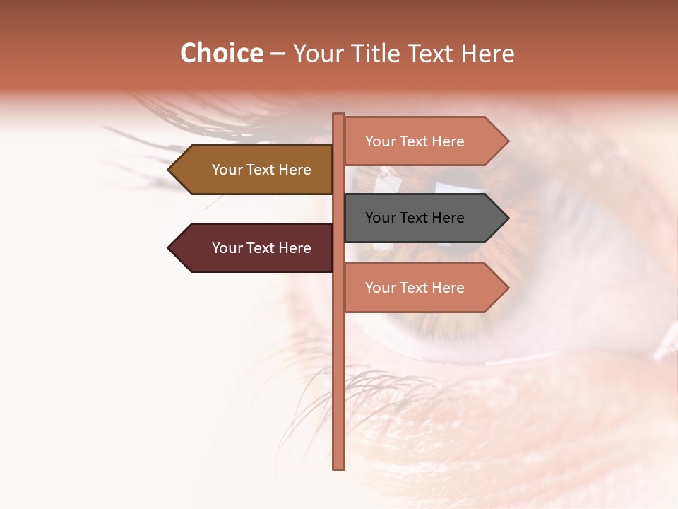 Young Skin Eyeliner PowerPoint Template