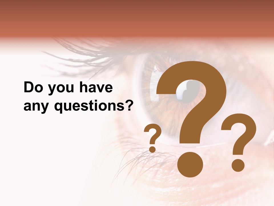 Young Skin Eyeliner PowerPoint Template