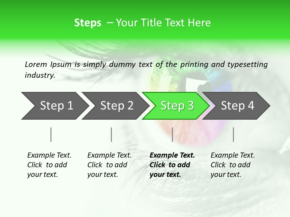 Orbital Spectrum View PowerPoint Template