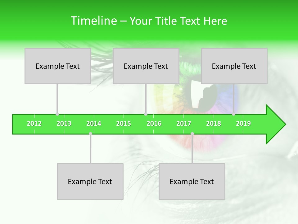 Orbital Spectrum View PowerPoint Template