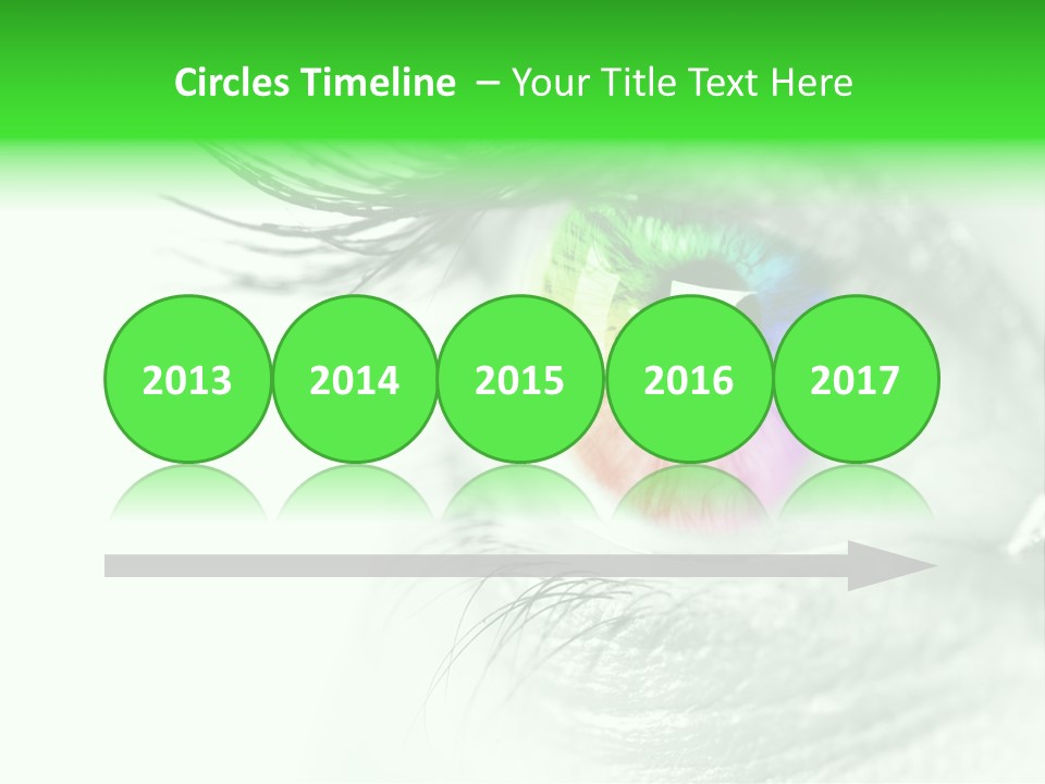 Orbital Spectrum View PowerPoint Template