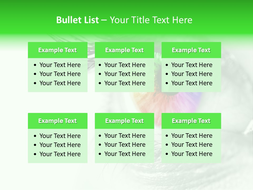Orbital Spectrum View PowerPoint Template