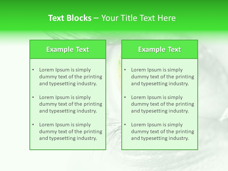 Orbital Spectrum View PowerPoint Template