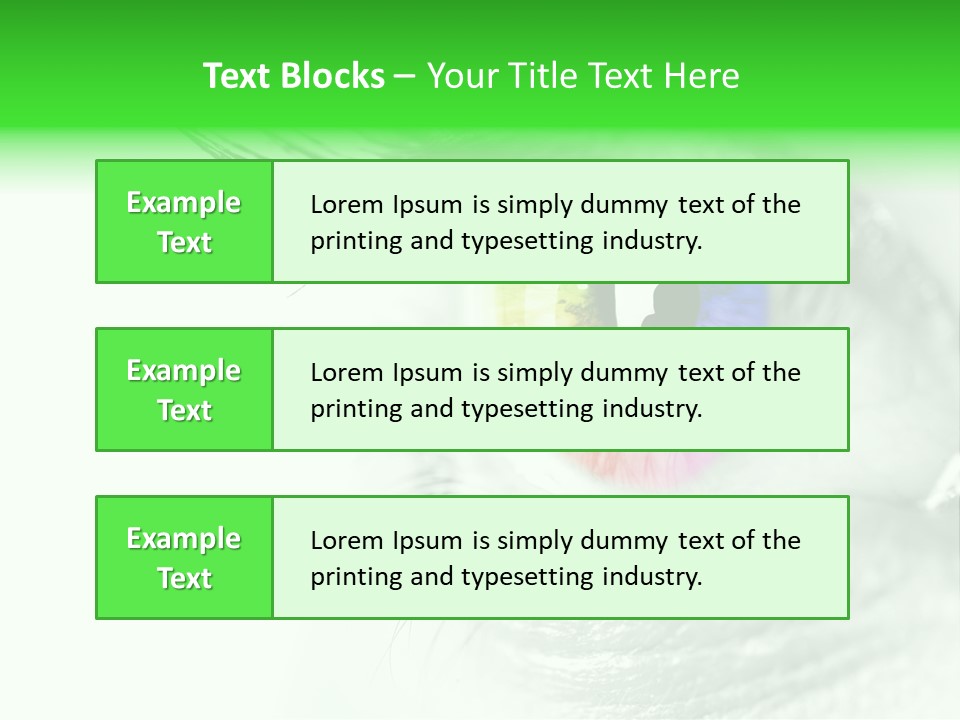 Orbital Spectrum View PowerPoint Template