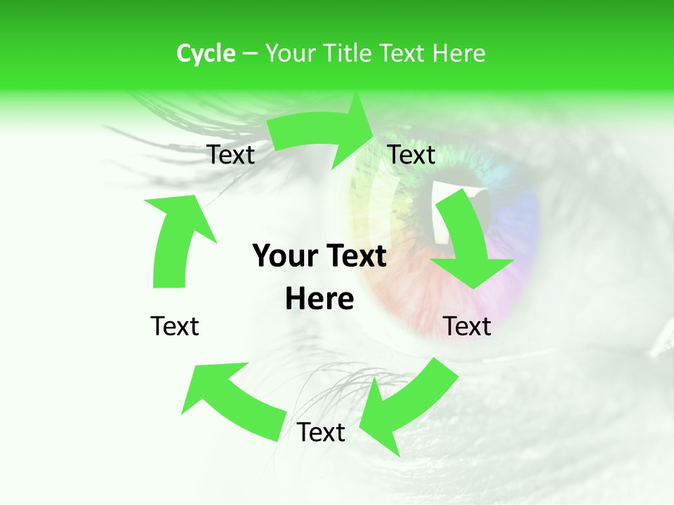 Orbital Spectrum View PowerPoint Template