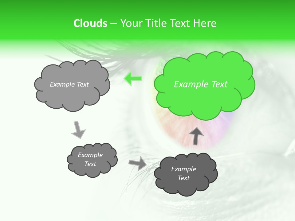 Orbital Spectrum View PowerPoint Template