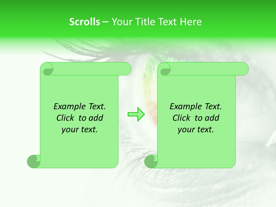 Orbital Spectrum View PowerPoint Template