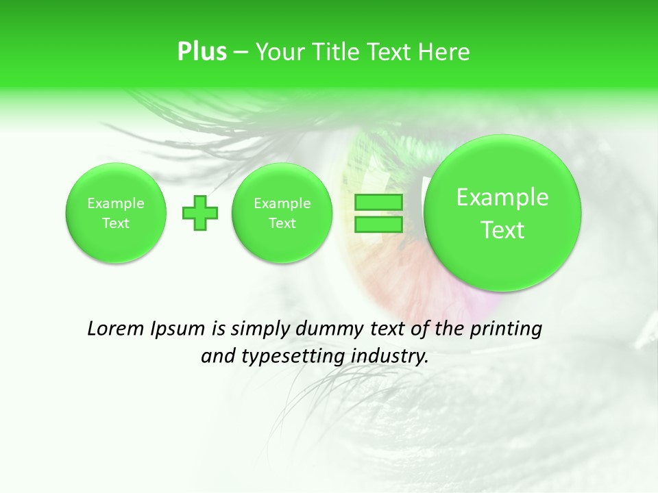 Orbital Spectrum View PowerPoint Template
