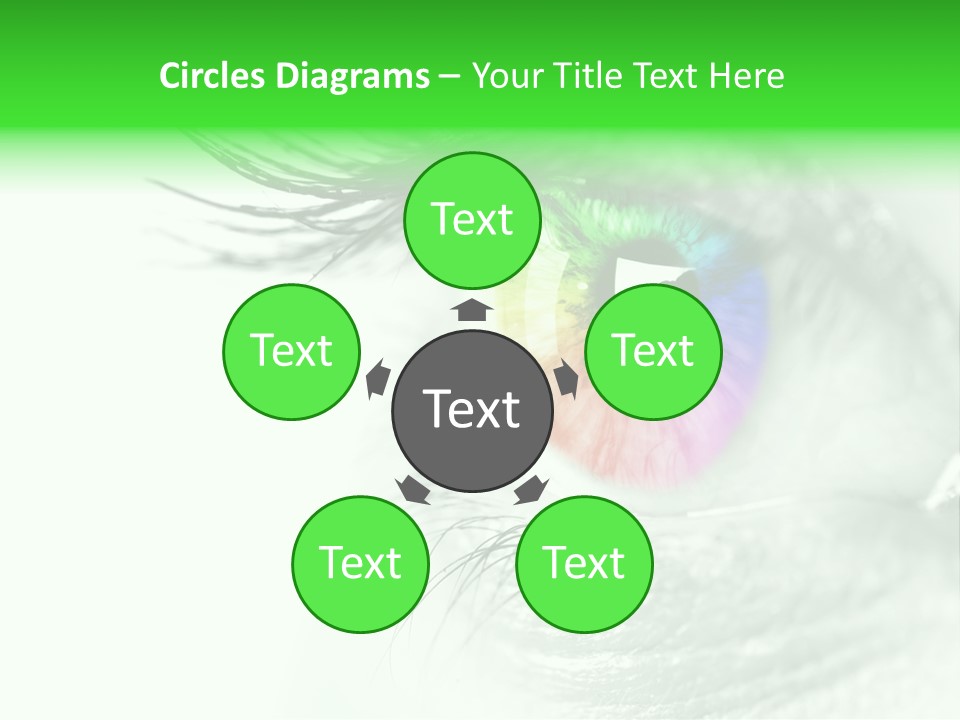 Orbital Spectrum View PowerPoint Template