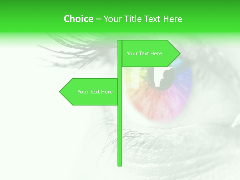 Orbital Spectrum View PowerPoint Template