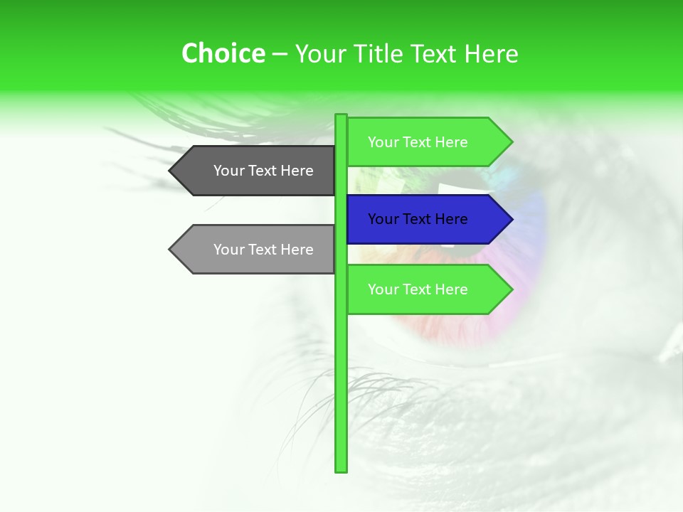 Orbital Spectrum View PowerPoint Template