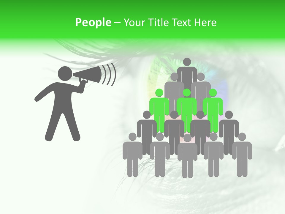 Orbital Spectrum View PowerPoint Template