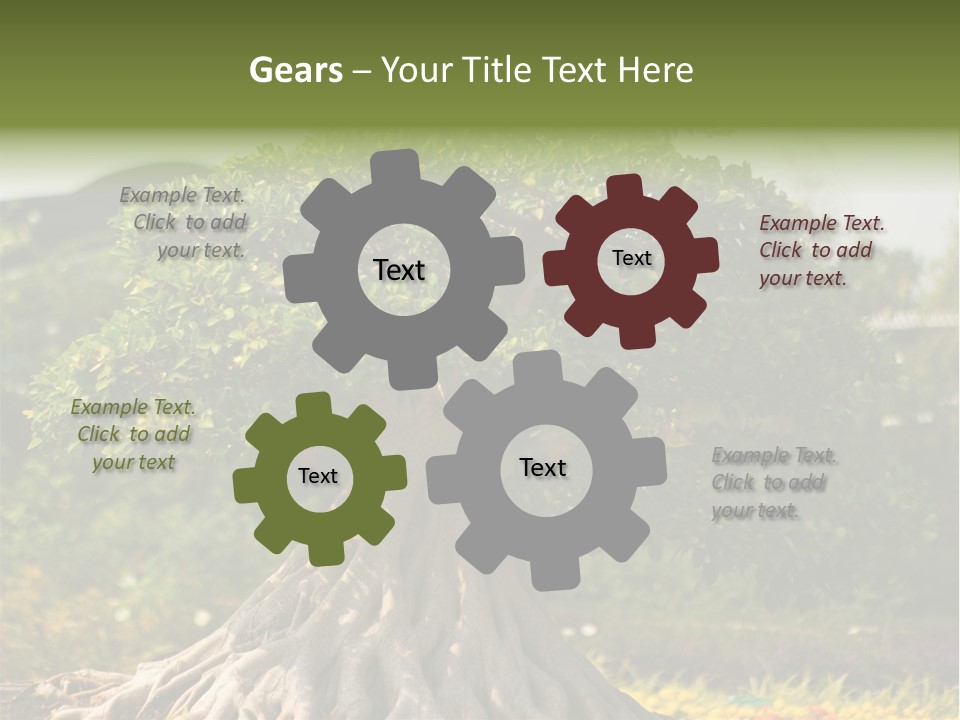 Ceramic Shape Detail PowerPoint Template