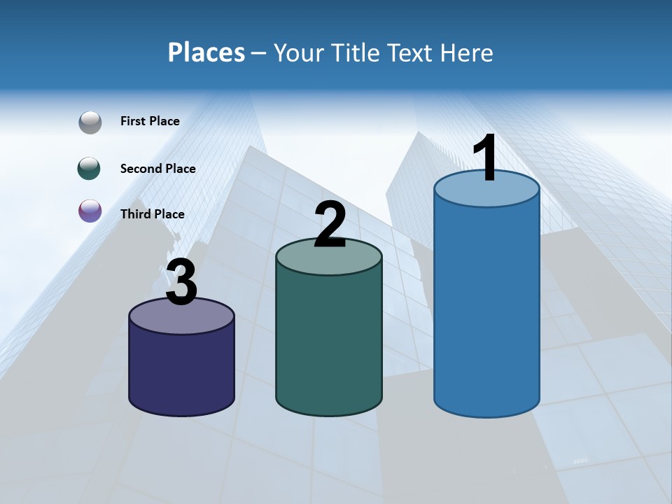 Office Group Tower PowerPoint Template