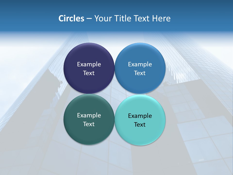 Office Group Tower PowerPoint Template