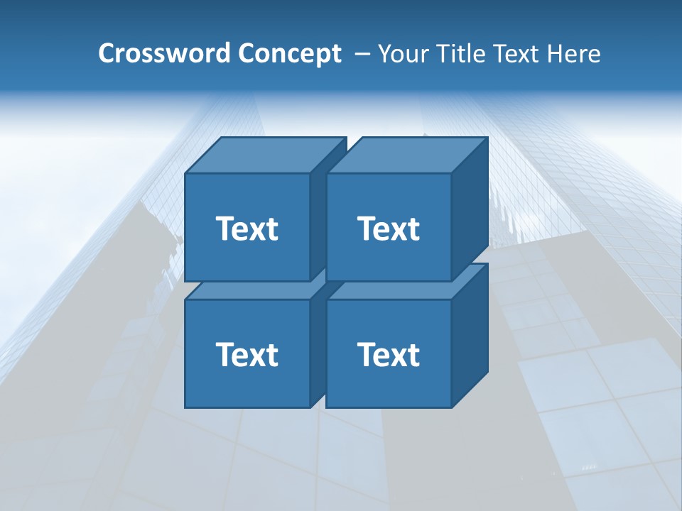 Office Group Tower PowerPoint Template