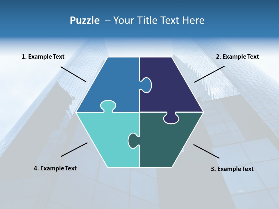 Office Group Tower PowerPoint Template