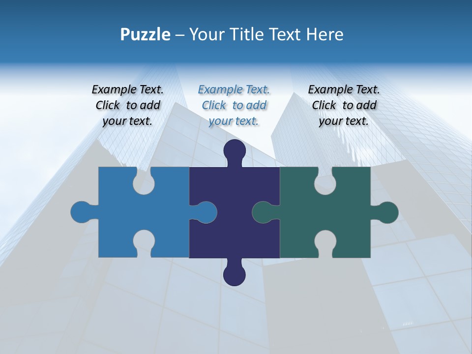 Office Group Tower PowerPoint Template