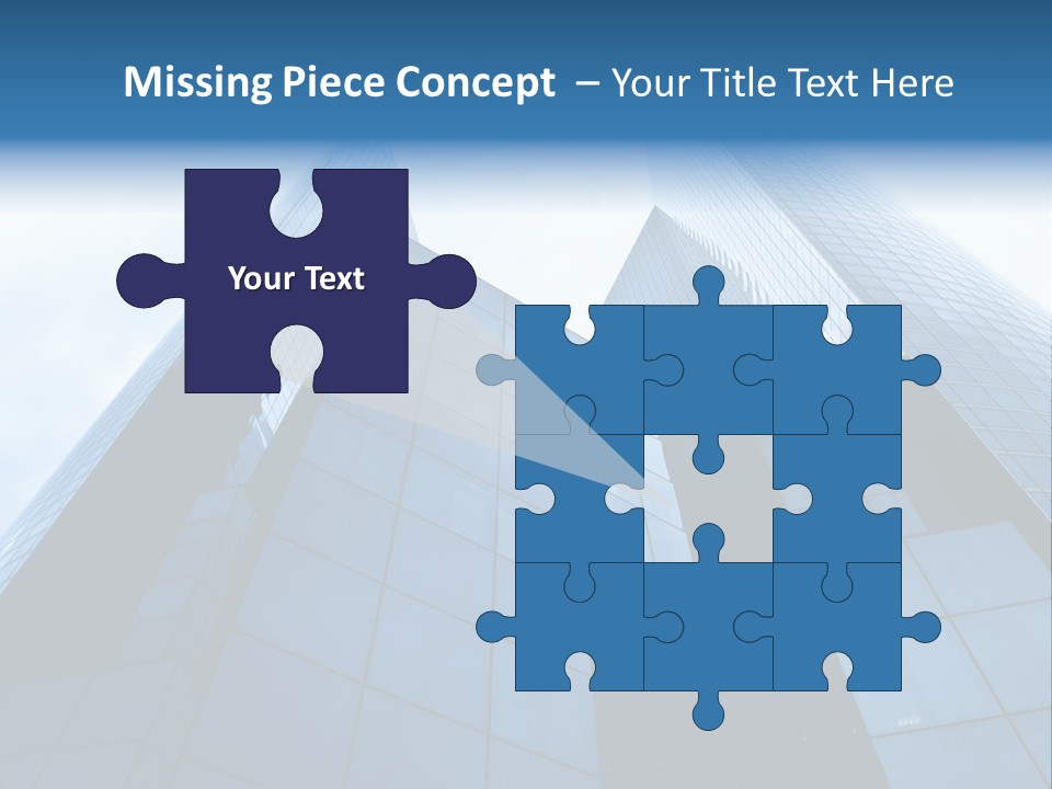 Office Group Tower PowerPoint Template