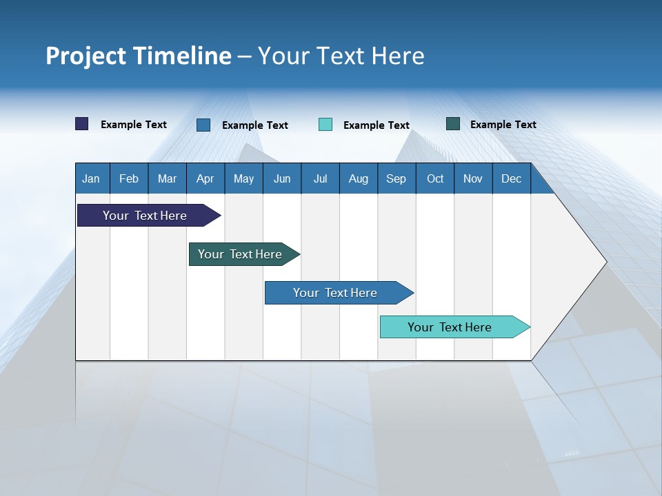 Office Group Tower PowerPoint Template
