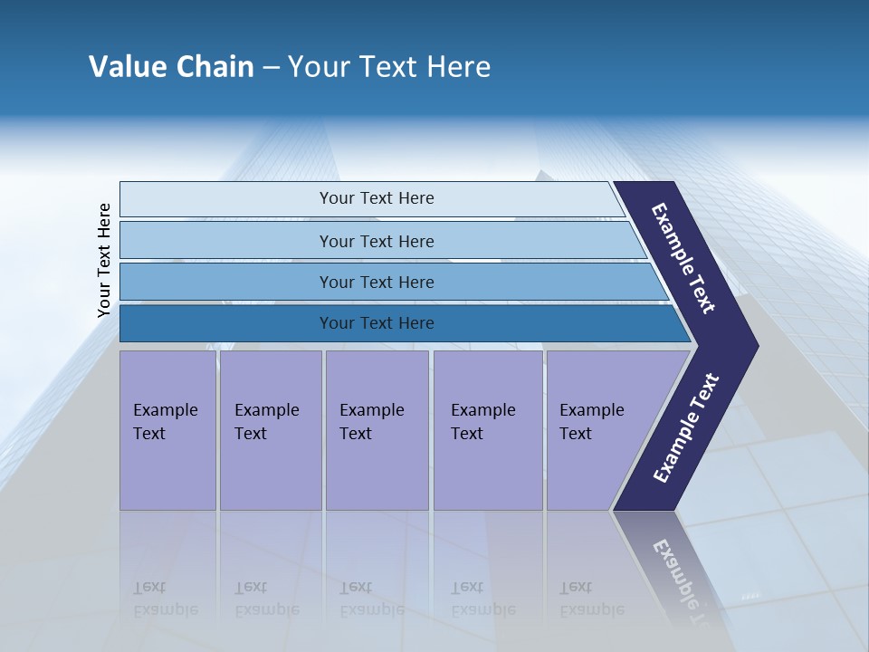 Office Group Tower PowerPoint Template